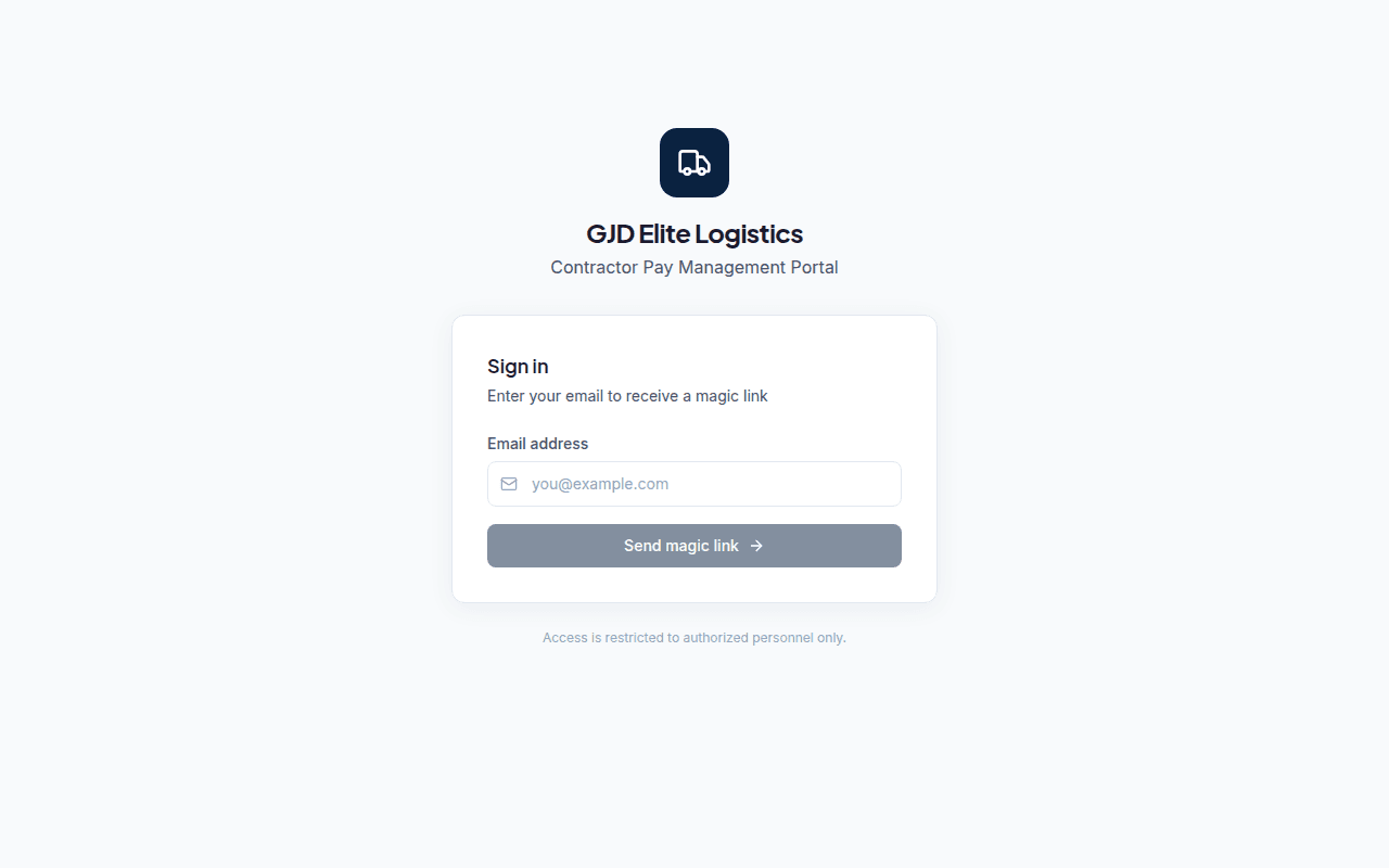GJD Elite Logistics